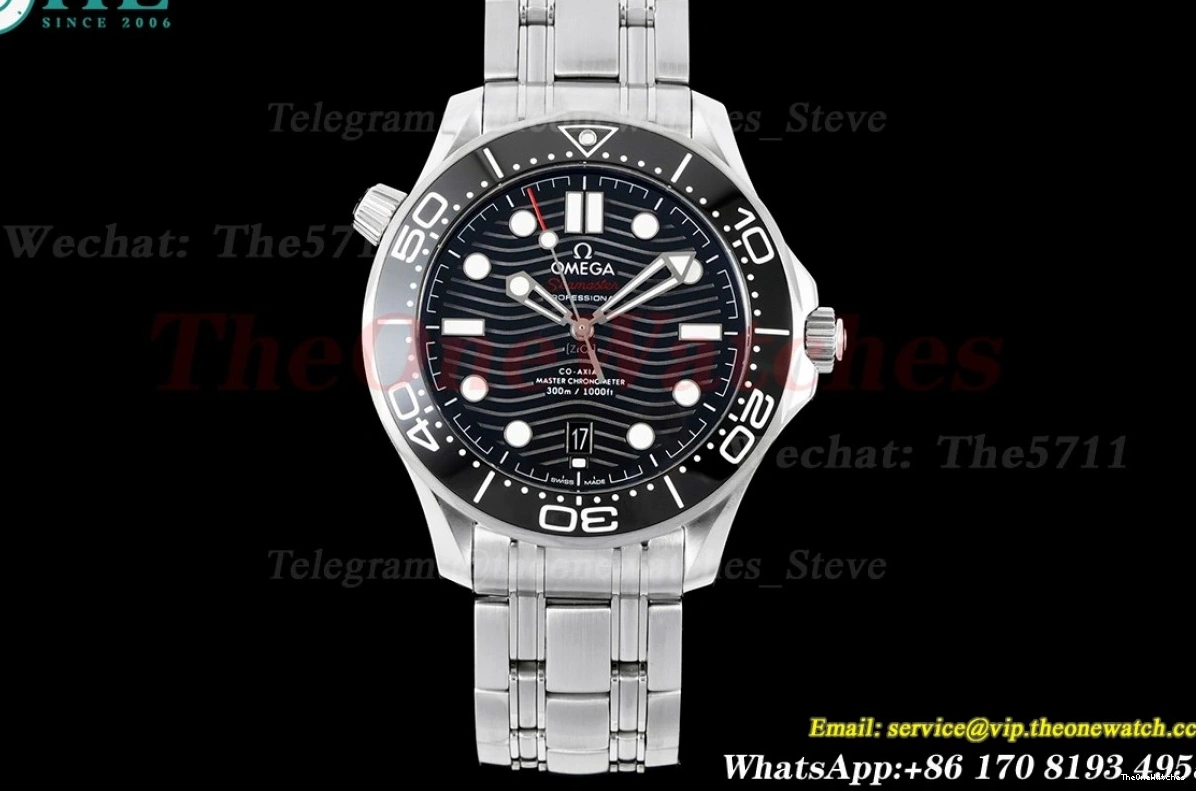 8800 Asia 300m SS 2018 Seamaster ORF Black SS 0113